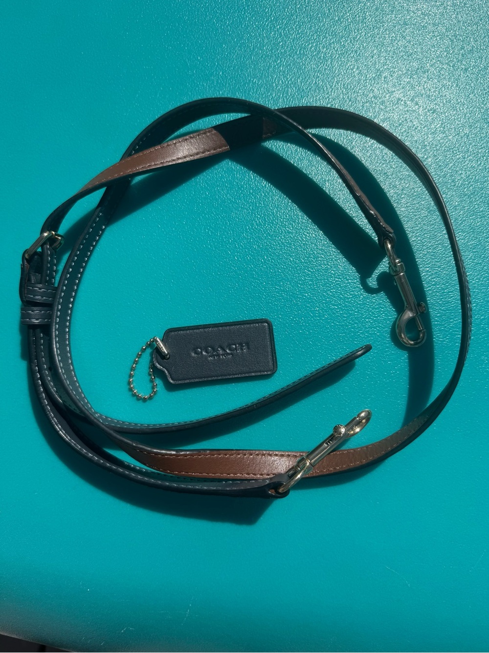 Authentic Coach Crossbody Replacement Strap & Matching Hang Tag Set